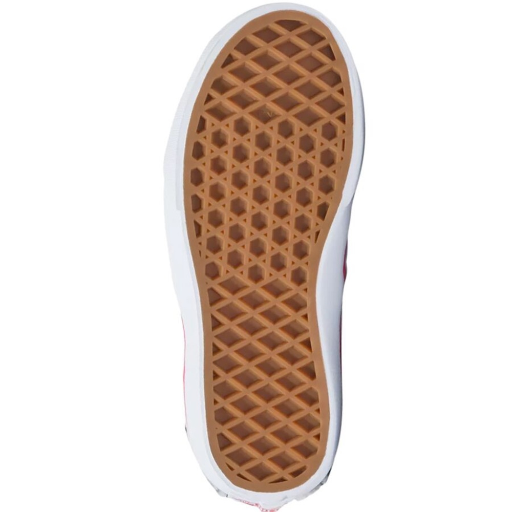 Vans Black and Pink Checkered Women's Shoes - Picture 3 of 5